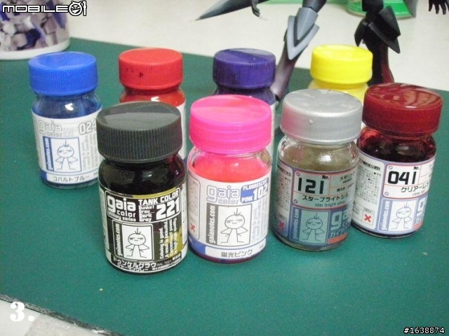 模型漆料 鋼普拉適用