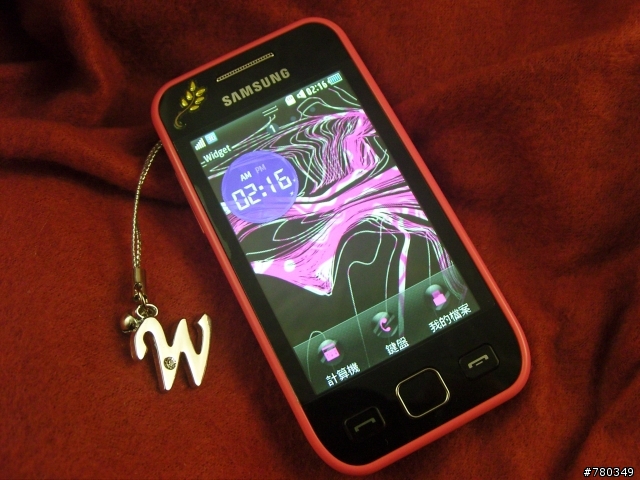 =年前最終發~女王的新歡 Samsung Wave 575 粉色之〝開箱篇〞=
