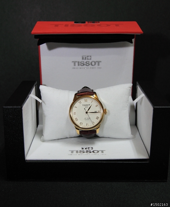 [開箱]TISSOT Le Locle 力洛克圖騰紋機械錶