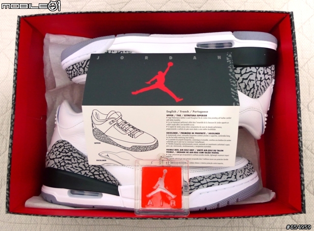 {開箱}AIR JORDAN 3代 再一發