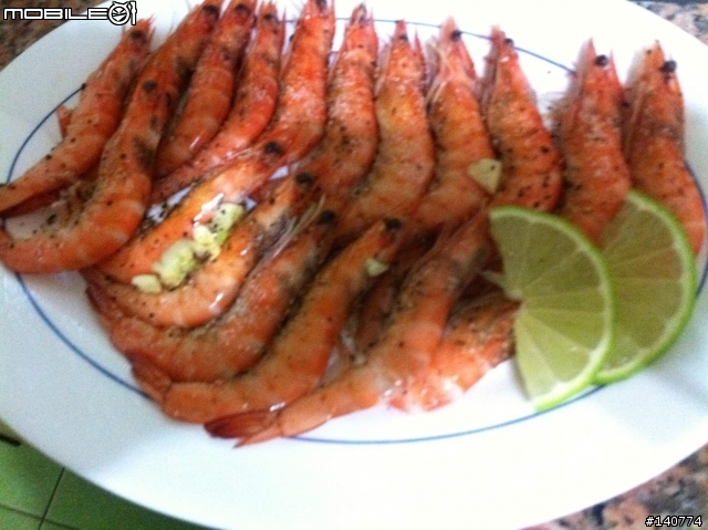 烤箱料理-蒜香奶油烤蝦