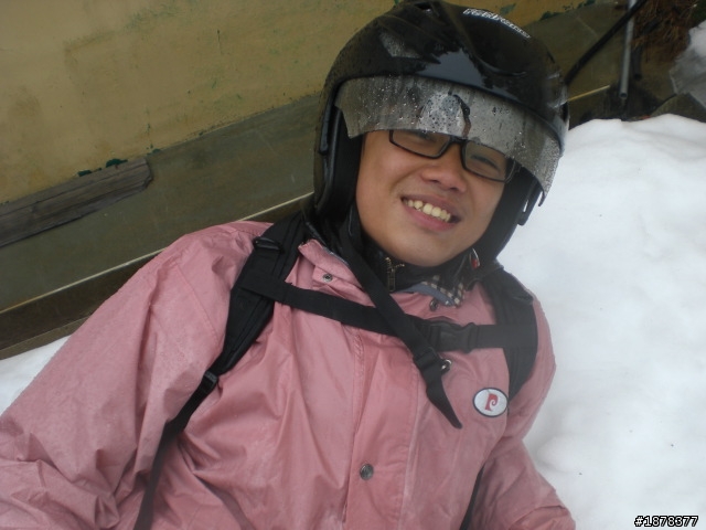 1/21 終於衝上去合歡山 武嶺了   都是雪