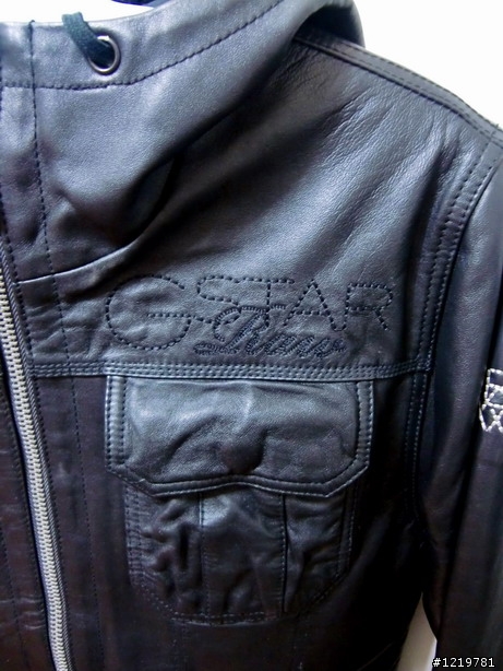 [分享]G STAR RAW  連帽皮衣