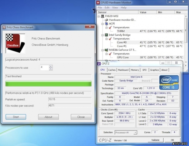 Sandy Bridge到底比現在的一代i架構強多少呢 i5-450M vs i5-2410M