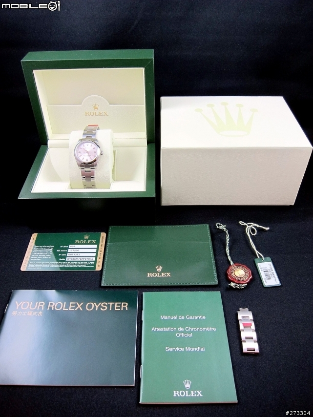 [開箱]結婚禮物 ROLEX 177200