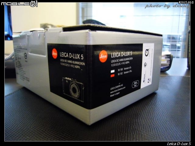 Leica D-Lux 5 入手開箱
