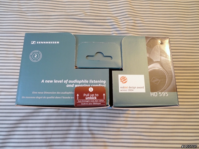 ［開箱］Sennheiser HD595 (有深海光環的中階耳機)
