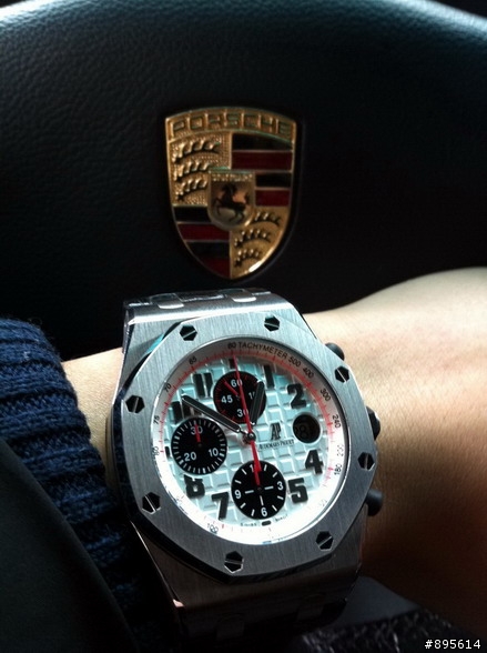 AP 愛彼 Royal Oak 皇家橡樹Offshore計時 白熊貓款開箱簍~