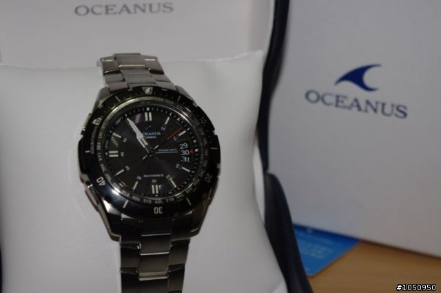 終於敗了~ OCEANUS 太陽能6局電波錶 OCW-P100TD-1A