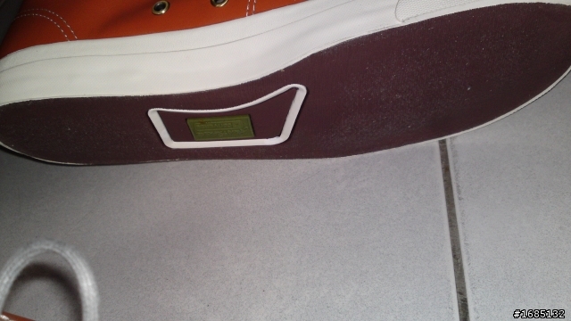 CONVERSE~Jack Purcell~開口笑~薑黃色仿皮革 開箱囉