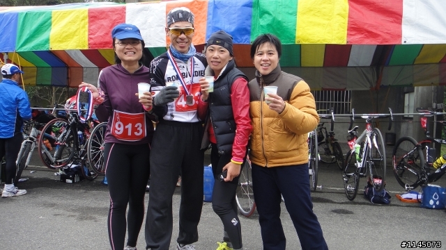 [寒]辛茹苦之20110116桃園north face鐵人二項！