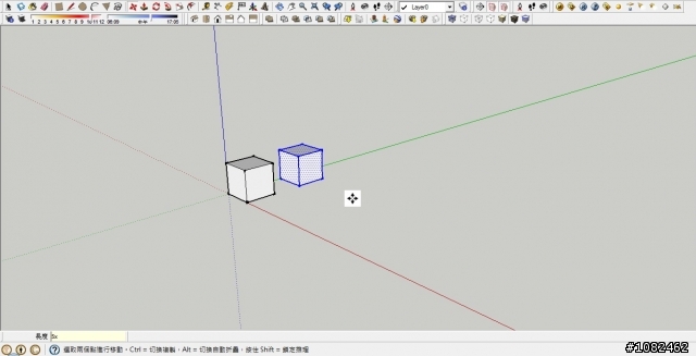[分享]SketchUP 移動.複製.陣列.功能