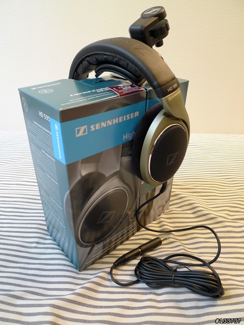 ［開箱］Sennheiser HD595 (有深海光環的中階耳機)