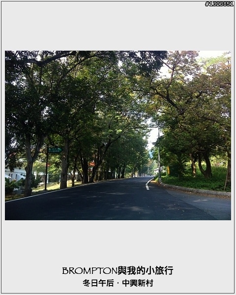 <BROMPTON與我的小旅行>冬日午后．中興新村