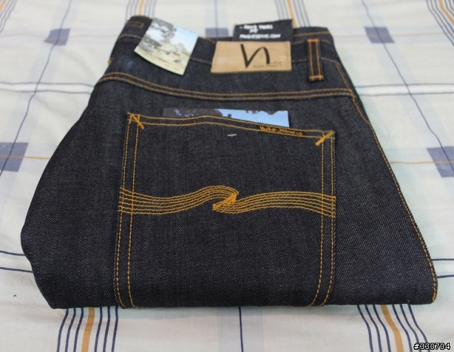 [開箱]My nudie jeans-Average Joe Dry Red Selvage