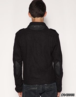 [易開罐][DIESEL][敗家編年史] 羊毛混織短版百搭外套  Jomme Wool Mix Double Pocket Jacket