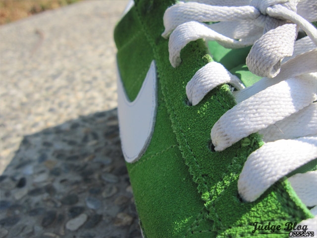 [開箱分享] NIKE  BRUIN SB 綠 麂皮 白勾