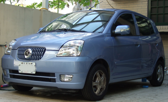 今天看到一台少見的 picanto (euro star)