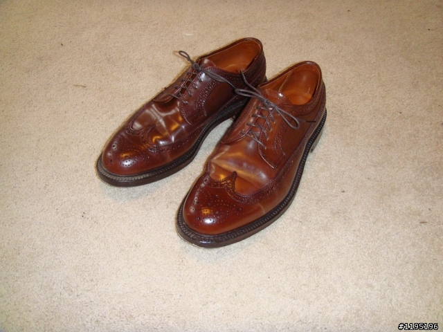 Alden Shell Cordovan Long Wing in Ravello （1/21/11補爛圖）