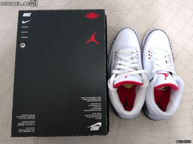{開箱}AIR JORDAN 3代 再一發