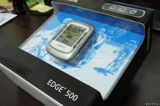 [開箱] Garmin Edge 500 潮黑版