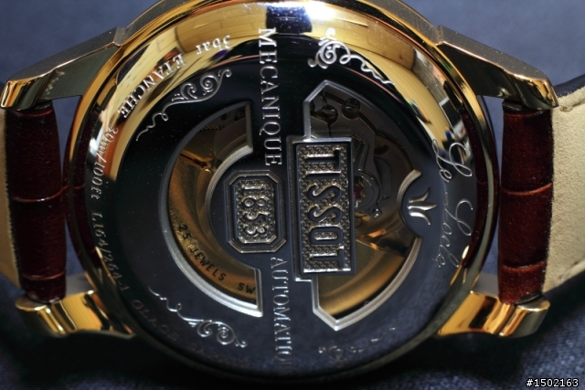 [開箱]TISSOT Le Locle 力洛克圖騰紋機械錶