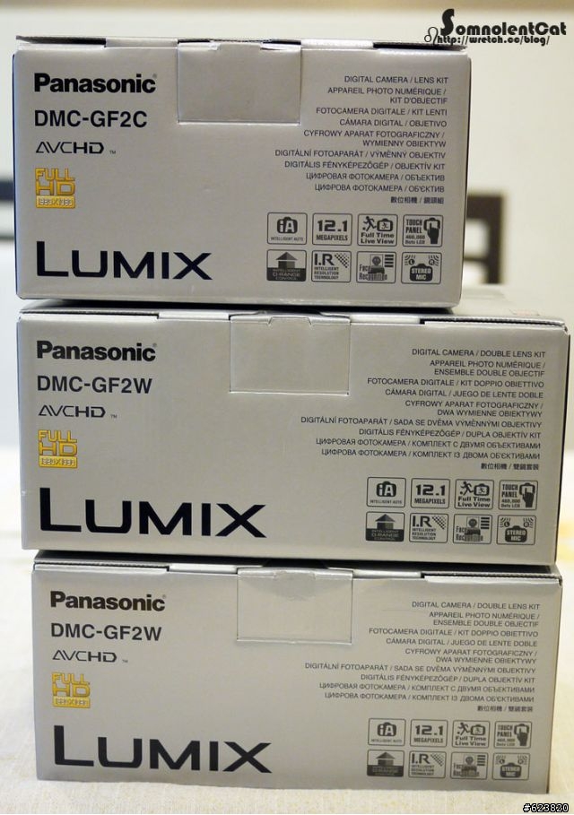 開箱｜GF2 粉紅色 黑色 白色 一起開箱啦!!