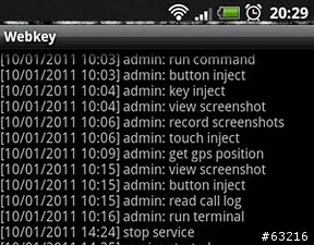 遙控你的Aadroid手機–Webkey