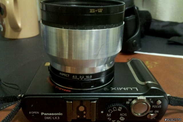 LX3自製45-58mm套筒