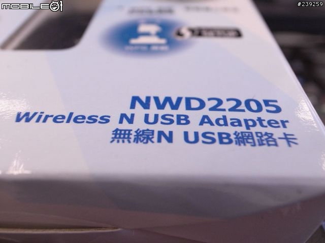 ZyXEL NWD2205 USB無線網路卡開箱及SoftAP設定