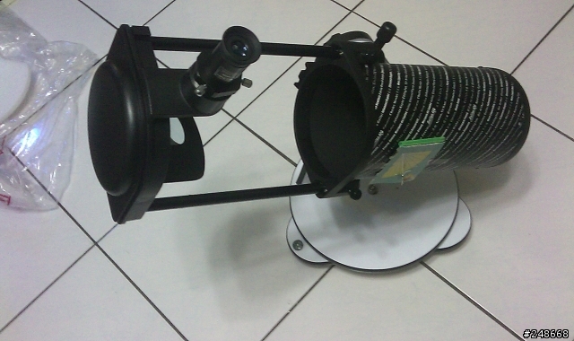 我的逸品, 仰角量測器 + 天文望遠鏡