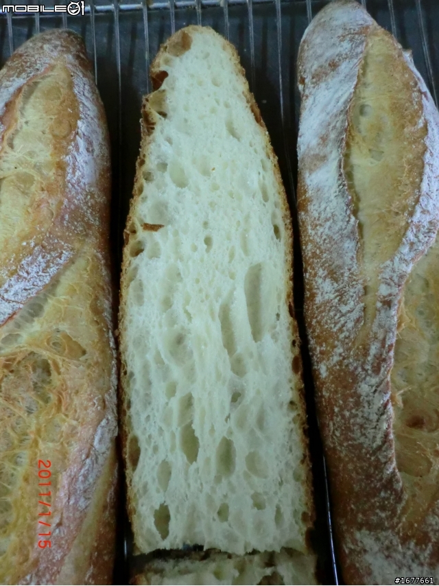 (1月18日更新)日本麵粉與台灣麵粉所製作的法國麵包