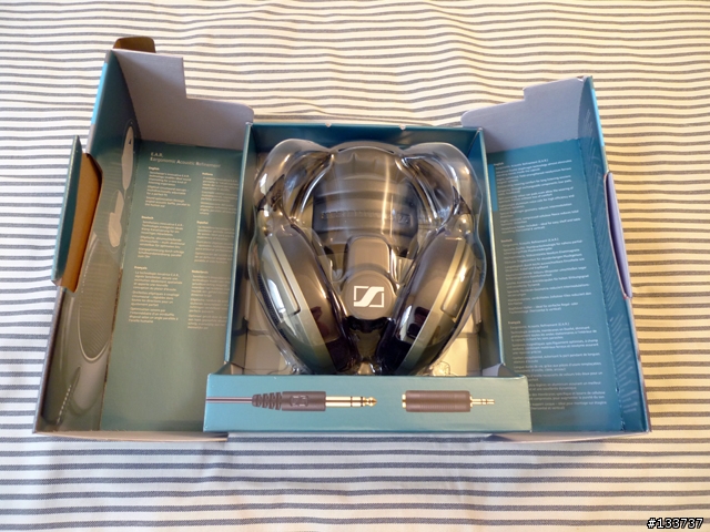 ［開箱］Sennheiser HD595 (有深海光環的中階耳機)