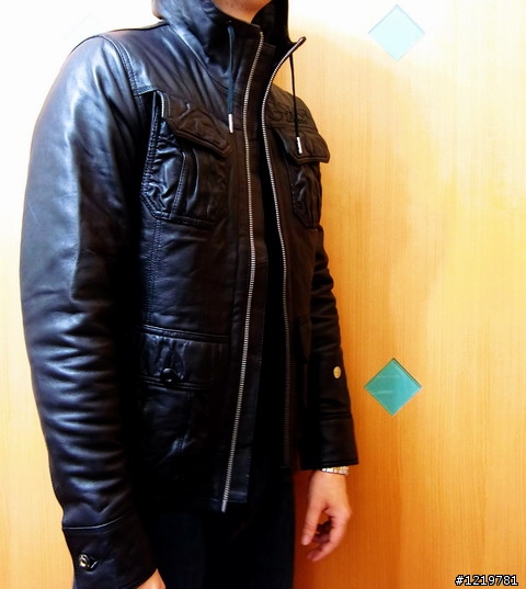 [分享]G STAR RAW  連帽皮衣