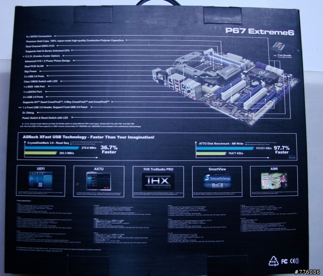 2600k+ASROCK P67 Extreme6+msi N460GTX 1G 開箱