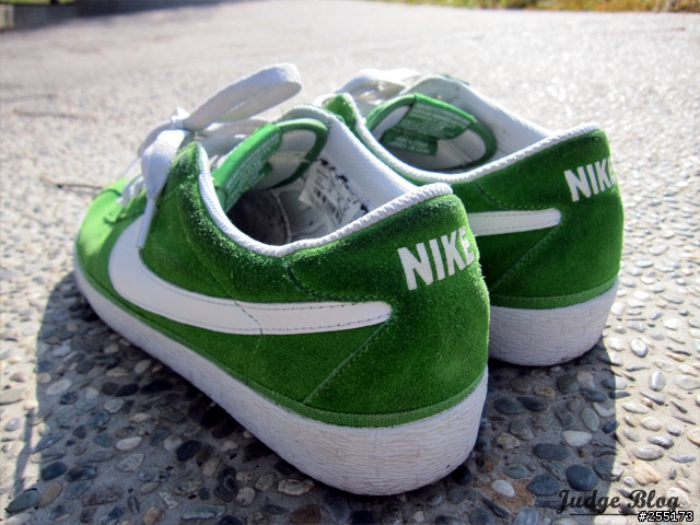 [開箱分享] NIKE  BRUIN SB 綠 麂皮 白勾