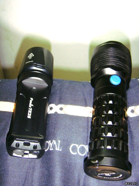 FENIX TK35 開箱 OLIGHT SR50 見證