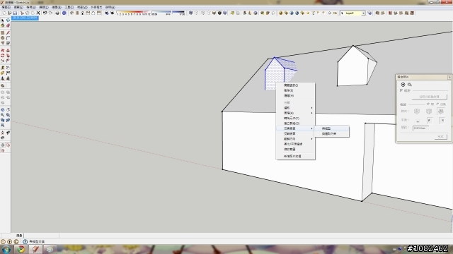 [分享]SketchUP-照片建模，小房屋示範
