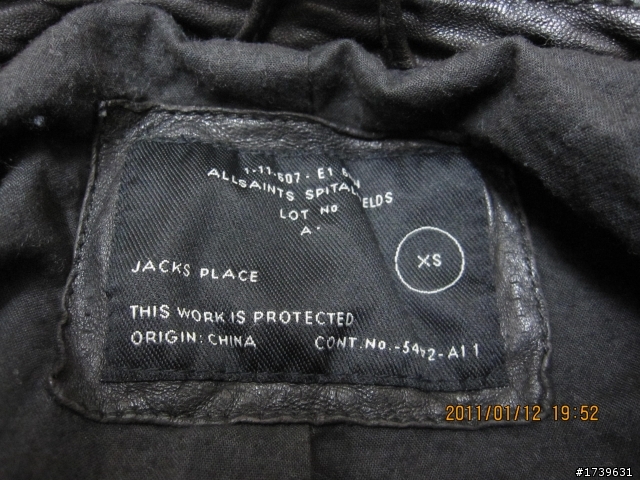 [開箱文]ALLSAINTS 皮衣- Neuman Leather Jacket