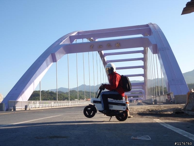 騎著 HONDA MOTOCOMPO 征服埡口 南橫之旅 ! ( 西部 )