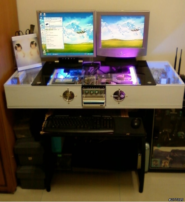 DIY自製電腦桌