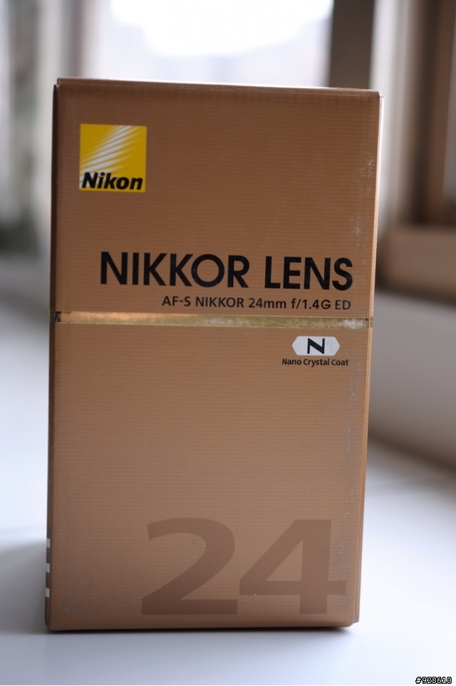 [簡單開箱] Nikon AF-S 24mm F1.4 G 飄洋過海之...網路訂購經驗分享