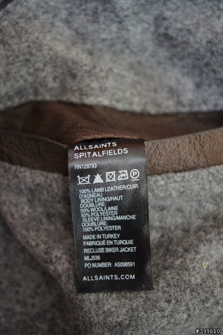 [開箱文]ALLSAINTS皮衣- Recluse Biker Jacket