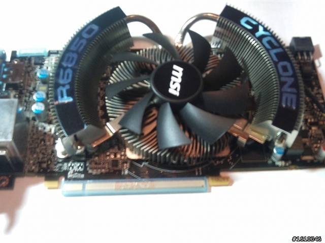 [單6Pin之最]MSI 6850 cyclone 1G DDR5實測
