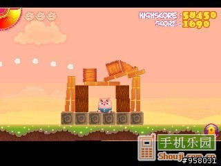 不用再羨慕iOS和Android的Angry Bird了，ＷＭ也有Angry holf！