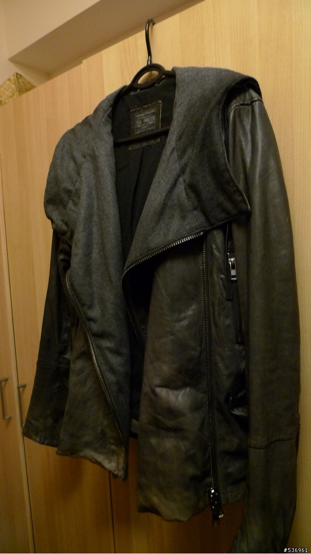 [開箱]Allsaints Mckay Leather Shirt Jacket & Fleck Jacket