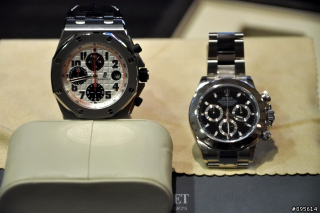 AP 愛彼 Royal Oak 皇家橡樹Offshore計時 白熊貓款開箱簍~