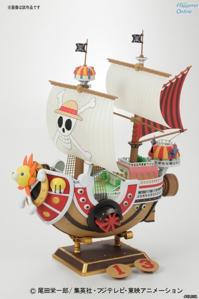 三月新品 海賊王 千陽號 最新組裝模型圖