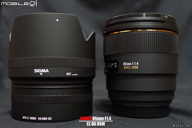 [開箱文] Sigma 85mm F1.4 EX DG HSM for Canon 開箱