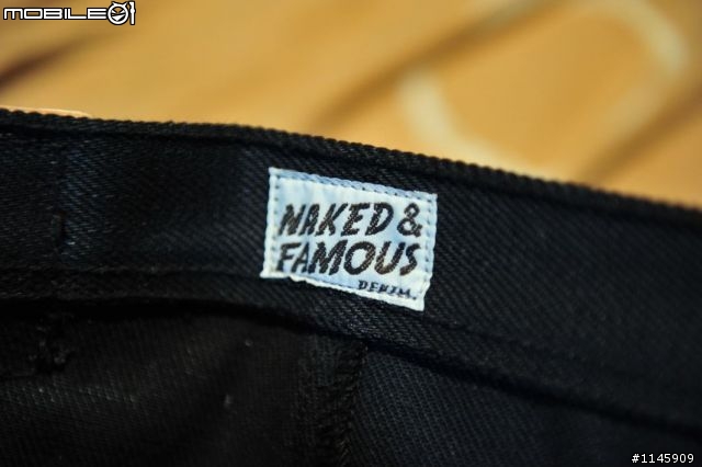 [台灣初達成]Naked & Famous WeirdGuy in Mega Heavyweight 26oz Black